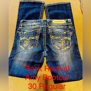 Rock Revival Amy Bootcut 30